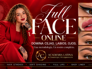 Campaña Full Face en Rojo y Oro